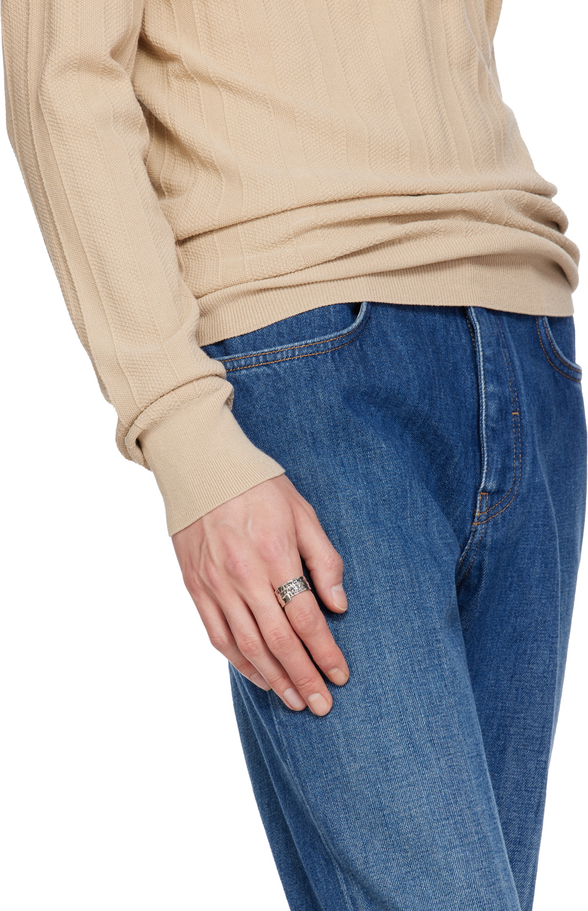 Givenchy 'GIVENCHY Tape' Ring
