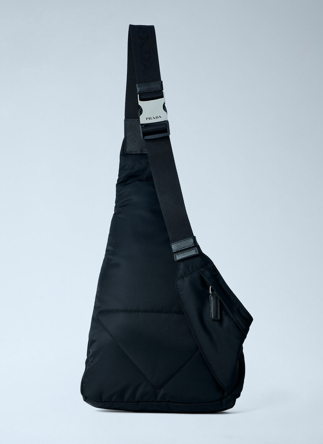 Prada Asymmetric Nylon Sling Bag