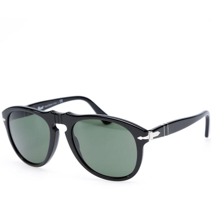 Photo: Persol 649 Aviator Sunglasses Black