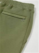 Ninety Percent - Loopback Organic Cotton-Jersey Drawstring Sweatpants - Green