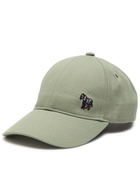 Paul Smith Logo-embroidered Cotton cap - Green - One Size