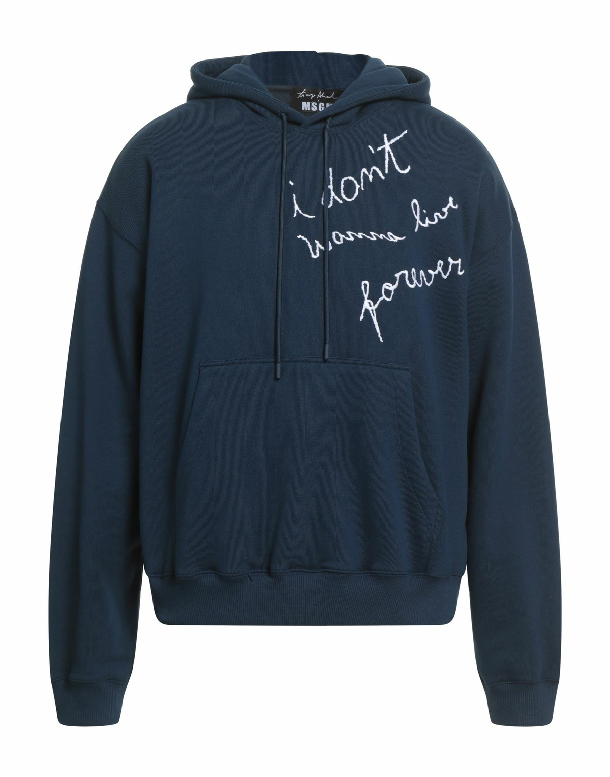 Msgm Mens Sweatshirt in Navy