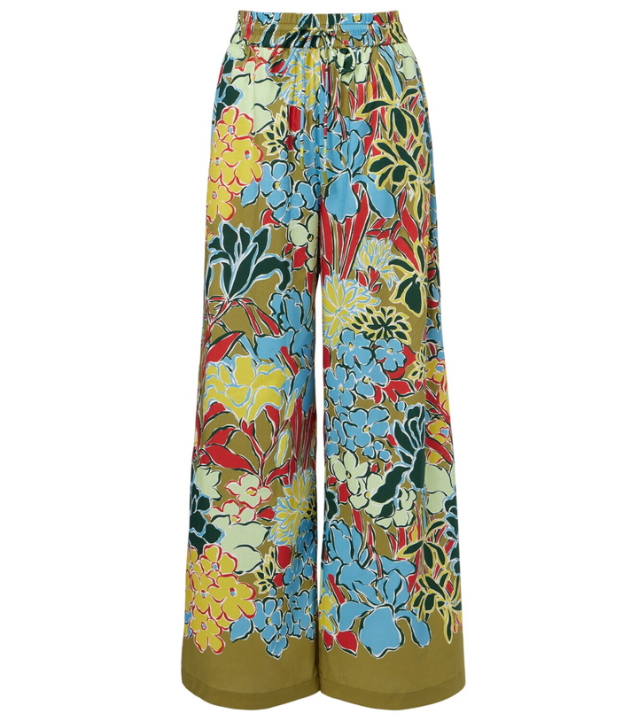 Photo: Alémais Solstice cotton-blend wide-leg pants