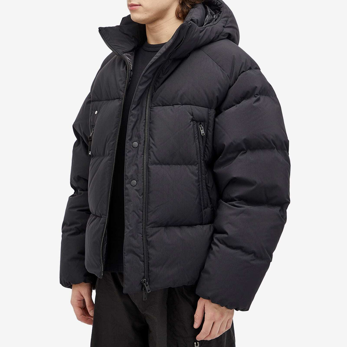 Y-3 Men's Puffer Jacket in Black Y-3