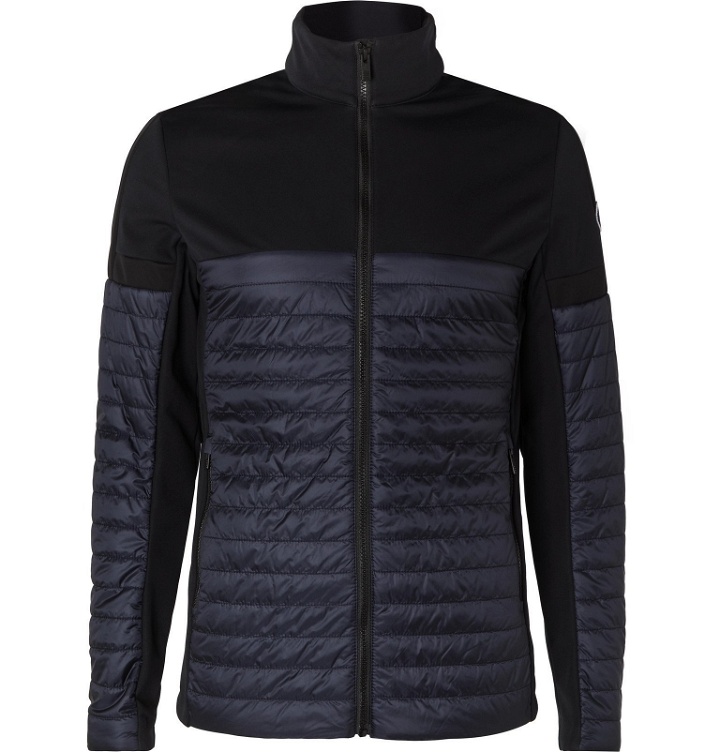Photo: Fusalp - Estaris Fleece-Panelled Quilted Shell Ski Jacket - Blue