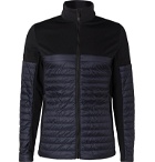 Fusalp - Estaris Fleece-Panelled Quilted Shell Ski Jacket - Blue