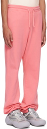 JW Anderson Pink Relaxed Sweatpants