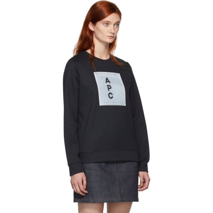 Apc logo outlet sweatshirt