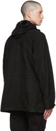C.P. Company Black Ba-Tic Goggle Anorak Coat