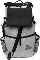 and wander White 40L Backpack