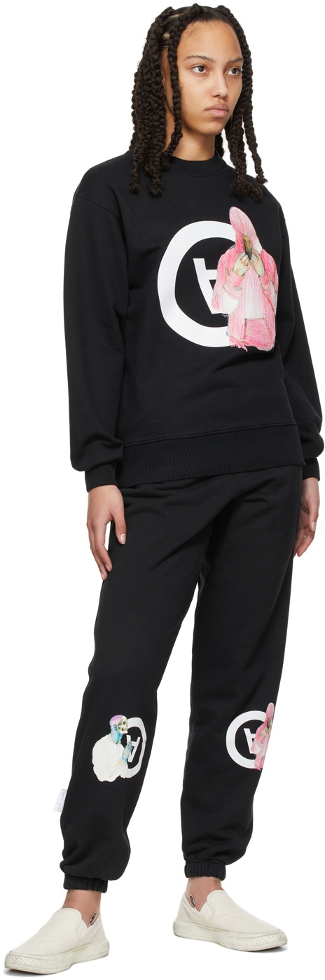 Aitor Throup’s TheDSA Black Front A Pack Sweatshirt