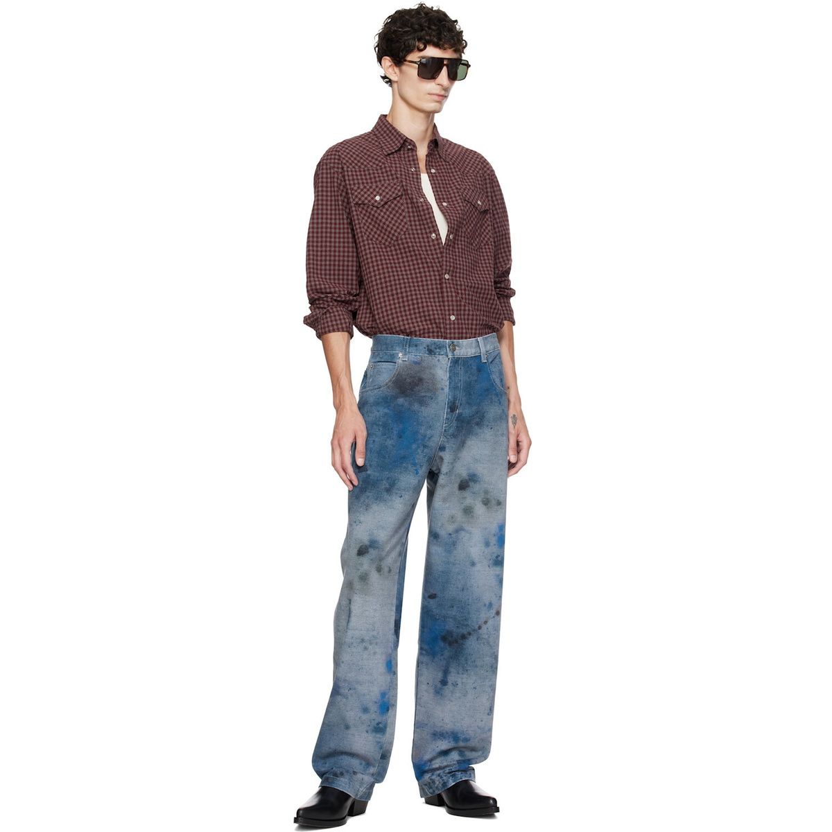 Isabel Marant Blue Pablo Jeans