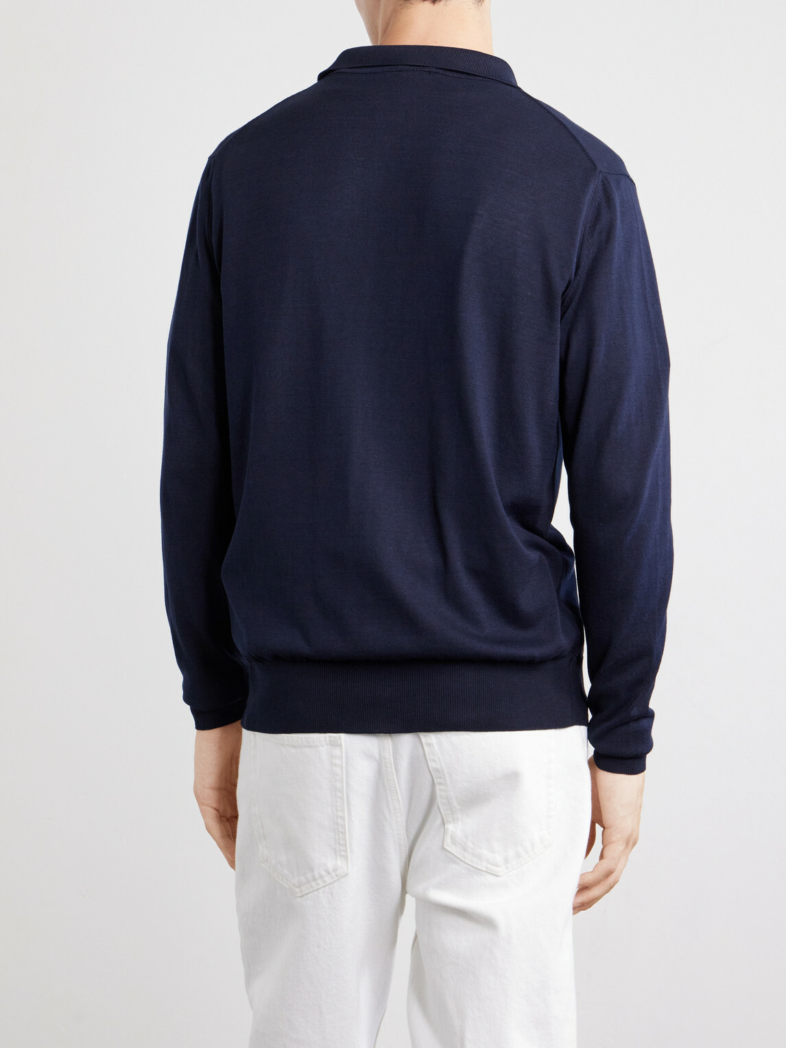 Caruso - Silk and Cotton-Blend Cardigan - Blue