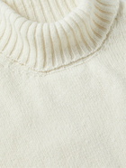 Inis Meáin - Merino Wool and Cashmere-Blend Rollneck Sweater - Neutrals