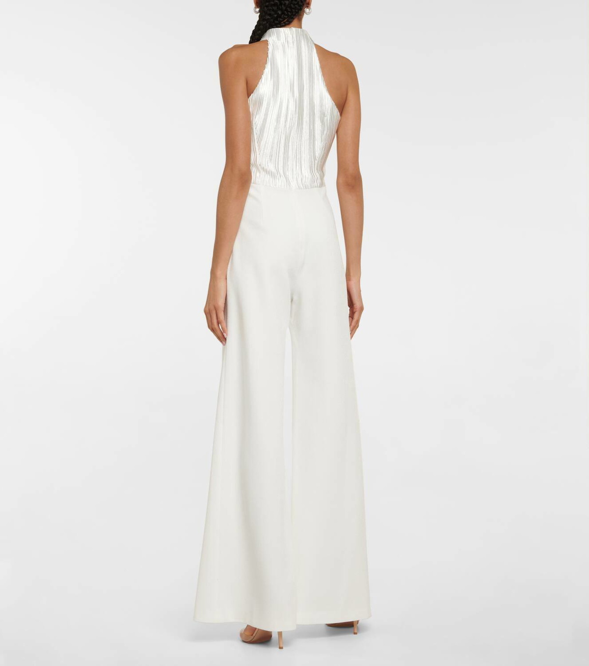 Galvan Bridal Panarea halterneck jumpsuit
