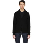 Tom Ford Black Cashmere Shawl Cardigan