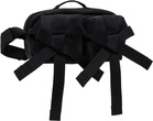Simone Rocha Black Beaded Classic Bow Crossbody Bag