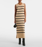 Jardin des Orangers Wool and cashmere maxi dress