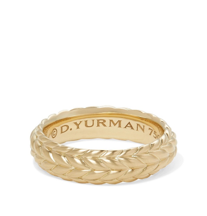 Photo: David Yurman - 18-Karat Gold Ring - Gold