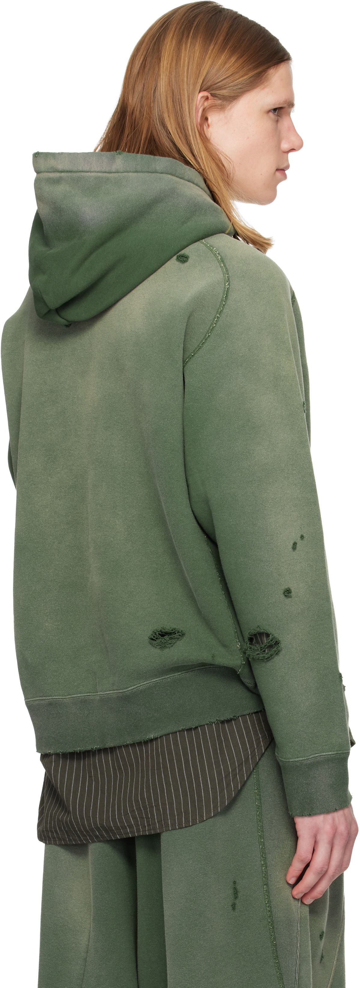 NEEDLES Green Darts Sweat Hoodie