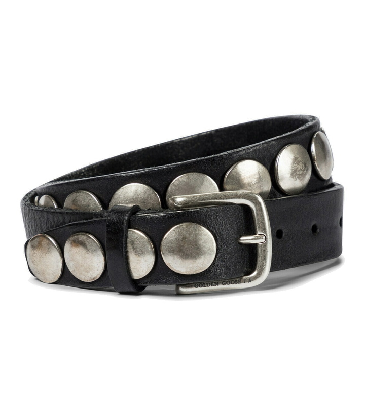 Photo: Golden Goose - Trinidad studded leather belt