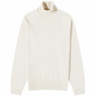 John Smedley Men's Kolton Roll Neck Knit in Pampas