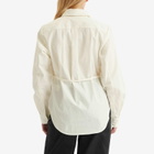 Daily Paper Women's Monogram Button up Shirt in Gardenia