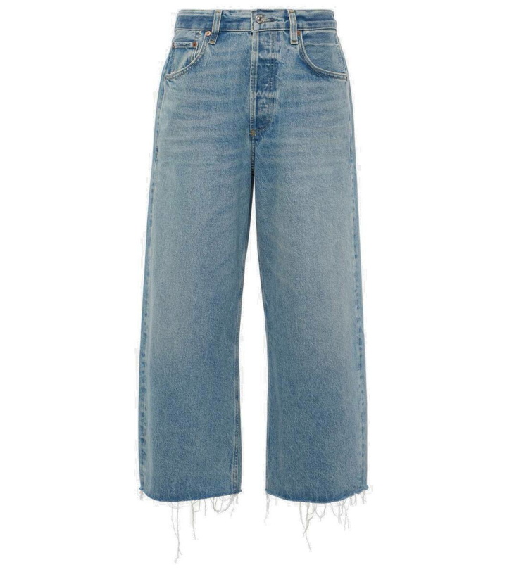 Photo: Citizens of Humanity Ayla mid-rise cropped wide-leg jeans