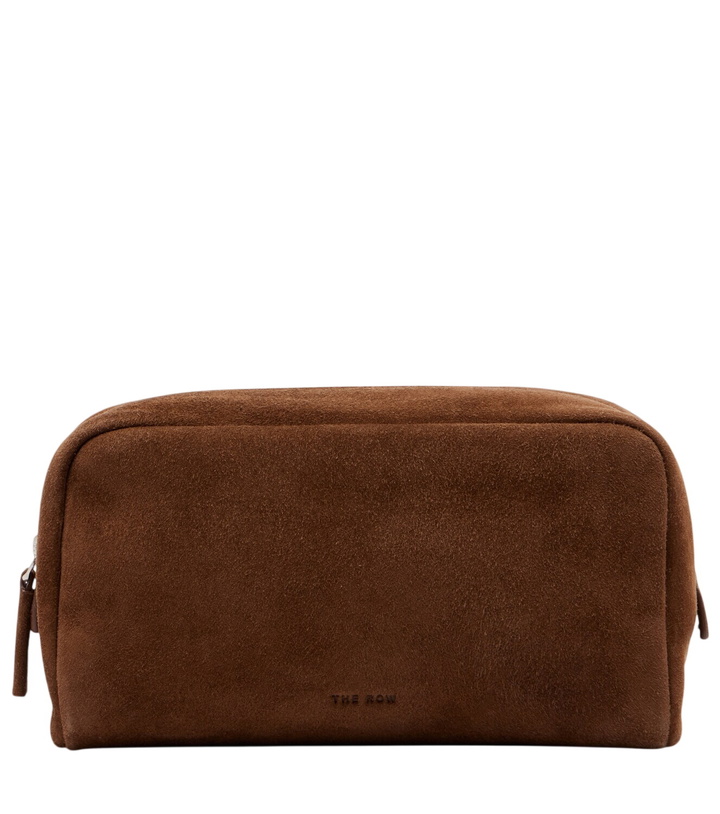 Photo: The Row Astra Small suede pouch