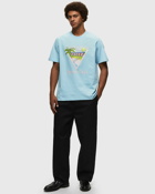 Casablanca Tennis Club Icon Screen Printed T Shirt Blue - Mens - Shortsleeves