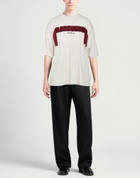 Lanvin Mens T-shirt Light in Grey