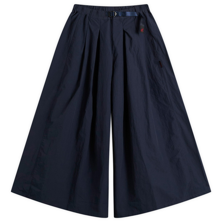Photo: Gramicci Women's Nylon Flare Pant in Navy