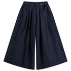 Gramicci Women's Nylon Flare Pant in Navy