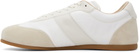 LEMAIRE White & Beige Soft Runner Sneakers