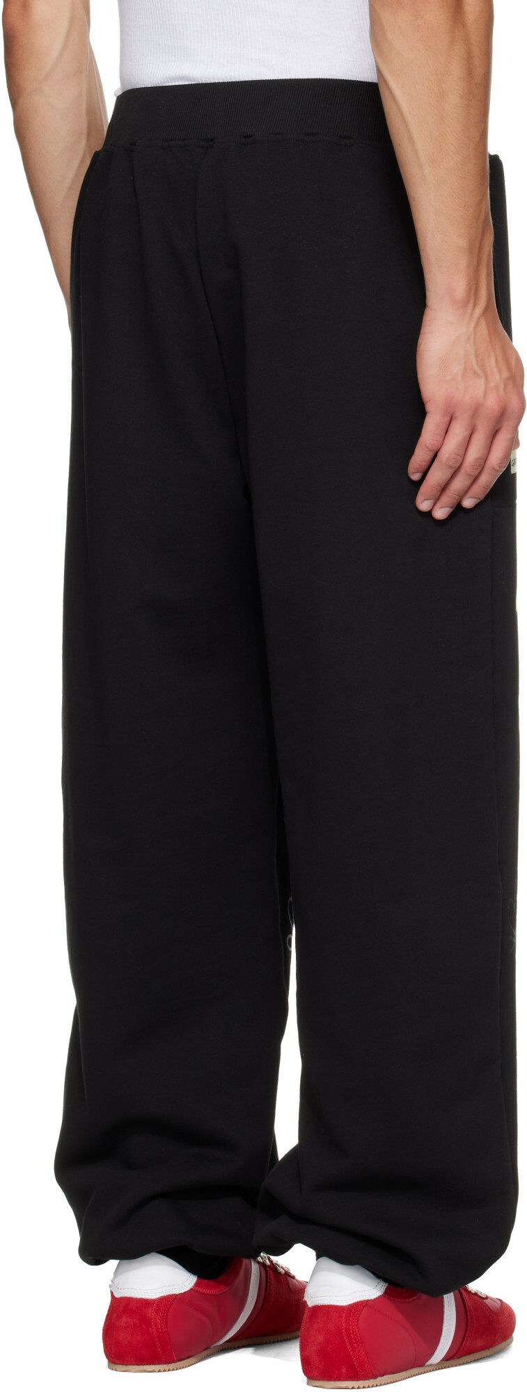 Chopova Lowena Black Fairy Sweatpants