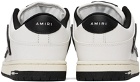 AMIRI White & Black Chunky Skel Top Low Sneakers