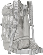 Junya Watanabe Silver Polyester Glitter Organdy Backpack