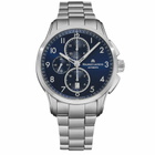 Maurice Lacroix Pontos Chronograph Automatic Blue Dial Mens Watch PT6388-SS002-420-1