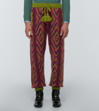 Gucci - Wool and mohair-blend pants
