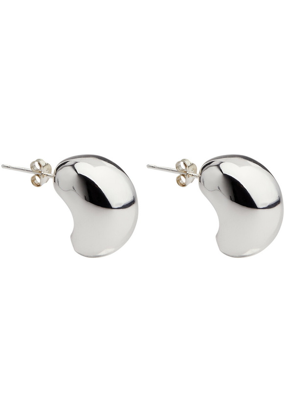 Photo: Eliou Benjie Silver-plated Drop Earrings - One Size