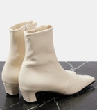 Khaite Nevada 40 leather ankle boots