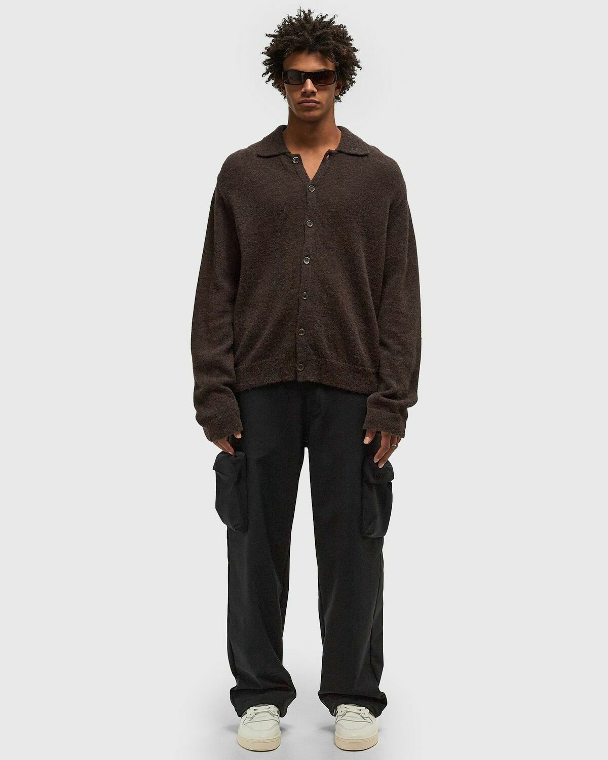 トップス our legacy evening polo Our Legacy - Evening Polo Black Fuzzy Alpaca