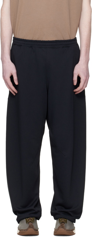 Photo: nanamica Black Polyester Pile Sweatpants