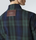 JW Anderson Checked cotton seersucker blouson jacket