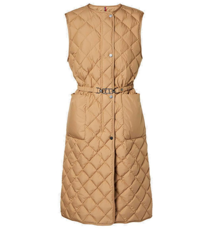 Photo: Moncler Butor quilted down vest