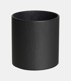 Michaël Verheyden Large leather pen pot