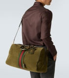 Gucci Gucci Savoy Medium suede duffel bag
