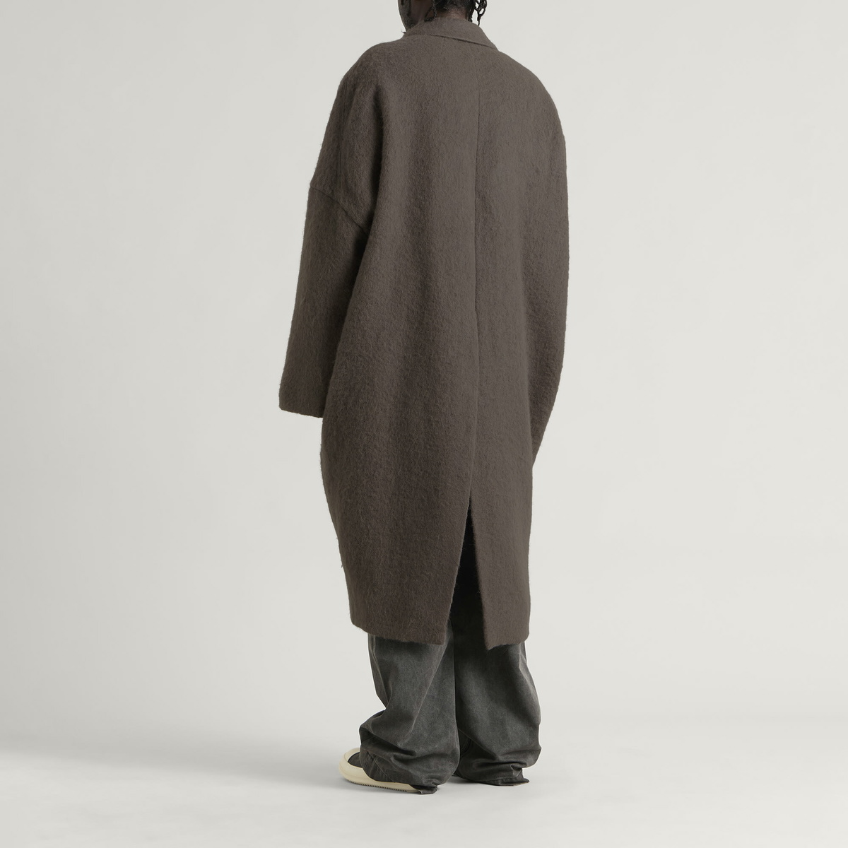 Rick Owens Men's Poiret Coat in Drkdust