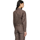 A.P.C. Brown Dion Denim Jacket