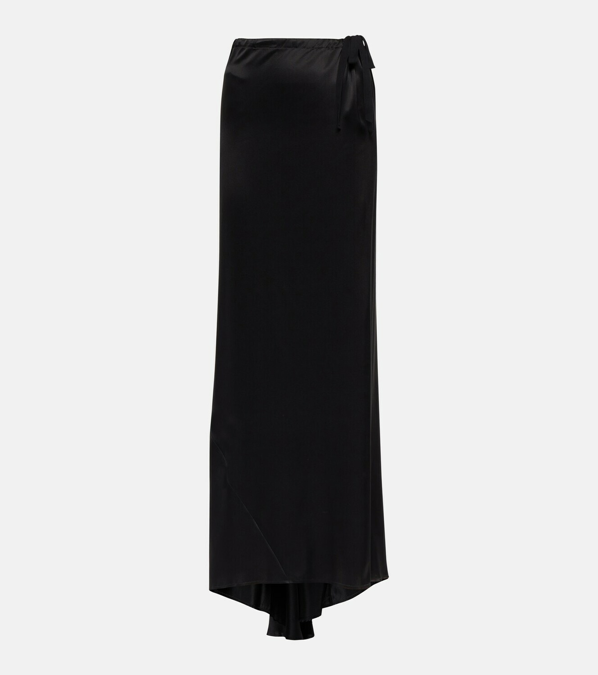 Ann Demeulemeester Eveline silk satin maxi skirt Ann Demeulemeester